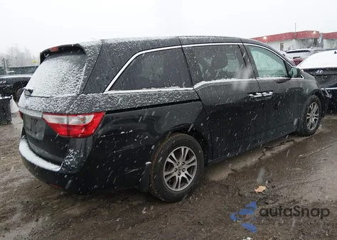 2012 Honda Odyssey Ex-L z USA, uszkodzony, nr VIN 5FNRL5H65CB074850